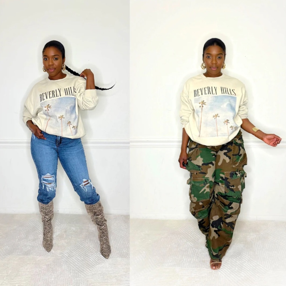 Beverly Hills Graphic Sweatshirt